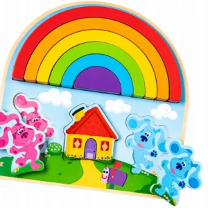 Drewniane Puzzle Motoryczne Figurki Edukacyjne dla Dzieci Mellisa &
