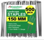 Amagabeli Garden Home Kołki Śledzie ogrodowe, 500 sztuk, 15 cm