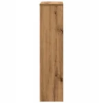 Osłona na kaloryfer VidaXL brązowa płyta MDF 20x82 cm 4