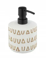 Ręczne dozownik do mydła stojący Wenko 350 ml biały