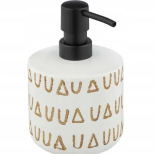 Ręczne dozownik do mydła stojący Wenko 350 ml biały