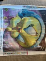 Haft Diamentowy 5D Malowanie Diamentami 30x40cm DIY pisklatko 2