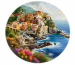 Iconic Puzzles - Portofino, Włochy, 100% zrównoważone drewniane puzzle 4