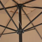 Parasol VidaXL beżowy 300 x 252 cm 2