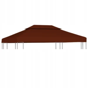 Zadaszenie VidaXL tworzywo sztuczne 400 x 300 x 3cm