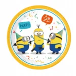 Talerzyki Procos Minionki 23 cm 8 szt.