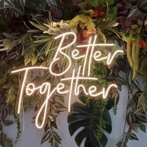 Napis świetlny Better Together Looklight 5W 2