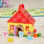 Melissa & Doug Blue I Blue'S Shape Sorti domek z klockami 4