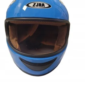 KASK MOTOCYKLOWY DLA CHŁOPCÓW I DZIEWCZYNEK REGULOWANY OCHRONNY NIEBIESKI M 2