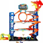 Zestaw Mattel Hot Wheels City Mega Garaż Atak Smoka