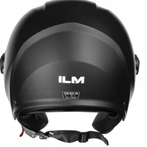 Kask motocyklowy ILM Jet z daszkiem Vintage unisex Rozmiar XL 2
