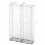 Gabion VidaXL 141042 100 x 30 x 150 cm 8