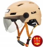 ILM Kask rowerowy dla dorosłych z ładowanym przez USB