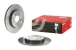 BREMBO 2 x Tarcza hamulcowa tył 08.9734.11