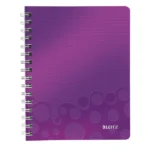 Notes A5 Leitz fioletowy w linie 80 kartek 4