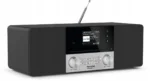 Radio TechniSat z odtwarzaczem CD DAB+ FM internetowe czarne