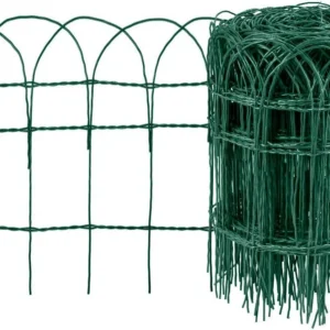 Siatka ogrodowa ogrodzenie 0,4x25m drut pvc zielony Amagabeli Promocja