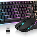 Klawiatura RedThunder + w zestawie myszka Redthunder 3200Dpi czarna