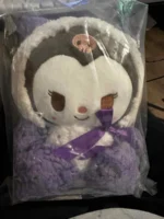 Hello Kitty - Kuromi - Plusz 25 cm, FIOLETOWY 4