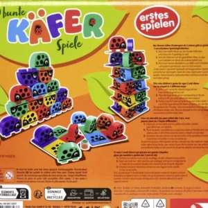 Noris 3 Kolorowe Żuki Gra Edukacyjna Kolory Motoryka 3+