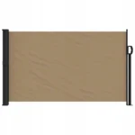 VidaXL Zwijana markiza boczna, taupe, 120x600 cm, brązowa 3