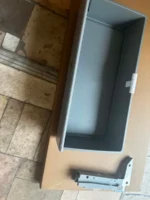Midea duża szuflada fresh box do lodówki + prowadnice, mdrm706bie70 2