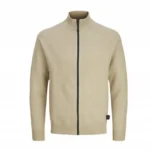 JACK&JONES KARDIGAN DZIANINOWY BEŻOWY na prezent