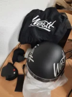 Retro klasyczny kask motocyklowy rozmiar M 57-58cm 6