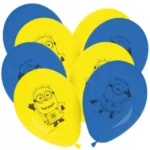 Talerzyki Procos Minionki 23 cm 8 szt. 6