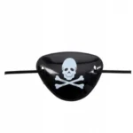 Opaska NA OKO piracka pirata Z czaszką czaszka