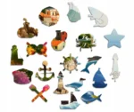 Iconic Puzzles - Portofino, Włochy, 100% zrównoważone drewniane puzzle 2