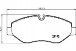 Hella 8DB 355 005-521 Zestaw klocków hamulcowych, hamulce tarczowe 3