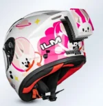 ILM kask Motocyklowy dziecięcy, Różowy, XS 51-52cm 3