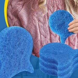ODIWEN 8 Sztuk gąbka do Usuwania Sierści, do Mycia 2