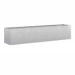 Doniczka stal ocynkowana srebrny VidaXL 200 cm x 40 x 40 cm