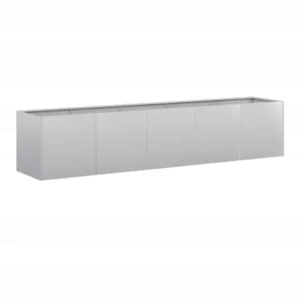 Doniczka stal ocynkowana srebrny VidaXL 200 cm x 40 x 40 cm