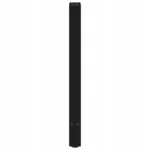 Nogi do stolika konsolowego czarne 2 szt. 28 x (72-73) cm stalowe 6