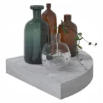 VidaXL Półka płyta MDF 25 x 25 cm odcienie szarości 9