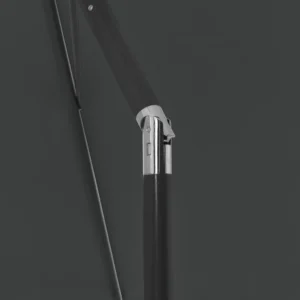 Parasol klasyczny VidaXL szary 180 x 232 cm 2