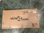 Donica dekoracyjna VidaXL stalowa 62x30x29 cm czarna 10