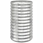 VidaXL Doniczka metal szara 68 cm x 40 x 68 cm