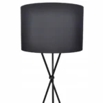 Lampa podłogowa VidaXL Lampy podłogowe E27 60 W czarny 2