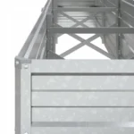 VidaXL Doniczka metal srebrna 320 cm x 40 x 45 cm stal ocynkowana 6