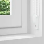 vidaXL Roleta zaciemniająca biała 65x230 cm Szerokość tkaniny 60,7 cm 7