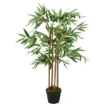 VidaXL Sztuczny bambus Twiggy w doniczce 90 cm 4