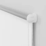 vidaXL Roleta zaciemniająca biała 65x230 cm Szerokość tkaniny 60,7 cm 11