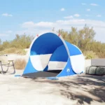 VidaXL Namiot plażowy pop-up, wodoodporny, lazurowy 3