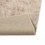 vidaXL Bieżnik MARSA Beżowy dywanik 80 x 100 cm Poliester i PVC 4