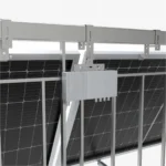 NuaSol fotowoltaiczny wspornik balustrady balkonowej na dwa moduły 3