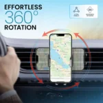 Uchwyt samochodowy Portentum na telefon komórkowy obrotowy 360° 2